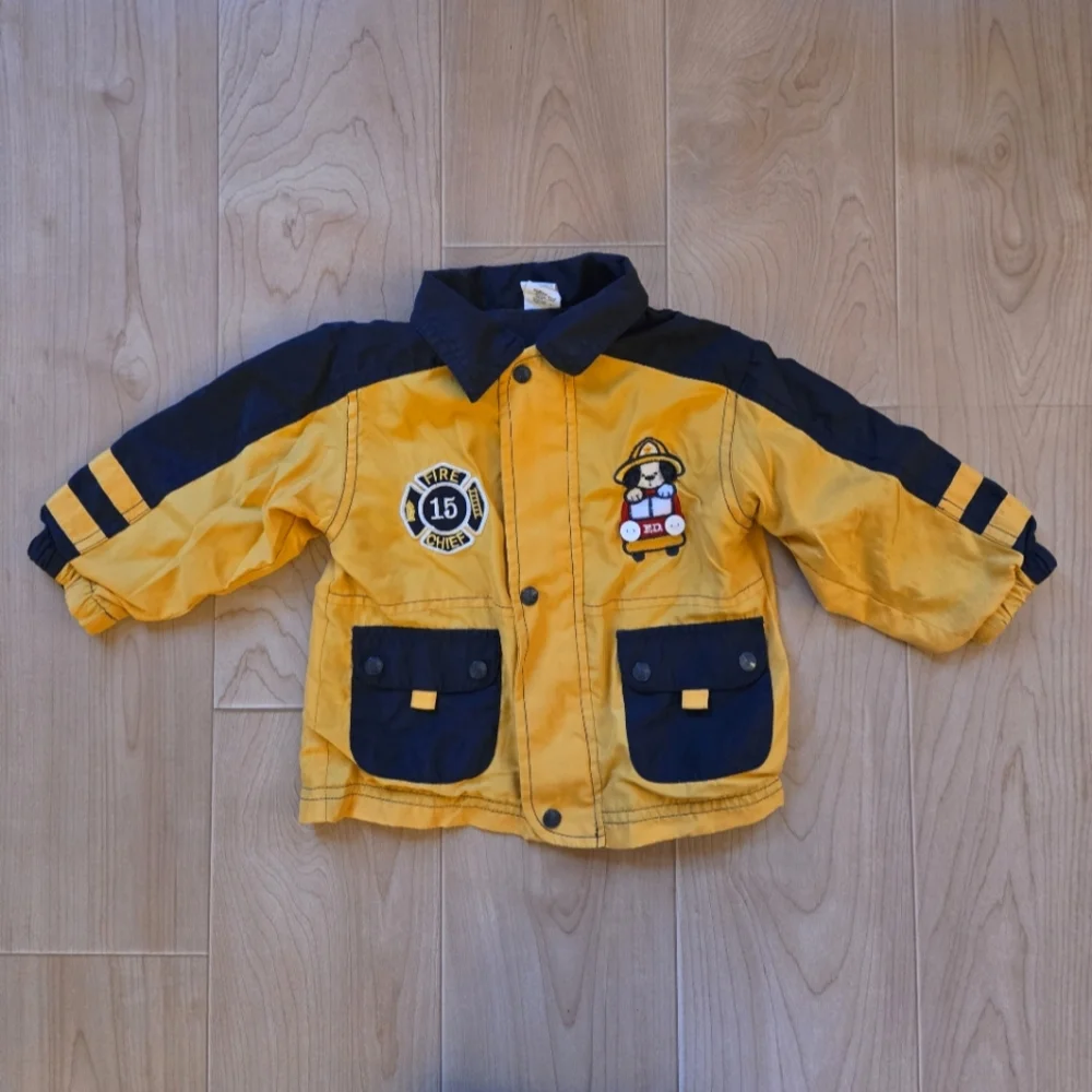 B.T. Kids Fire Chief fireman dog 2-piece set, jacket and long sleeved top